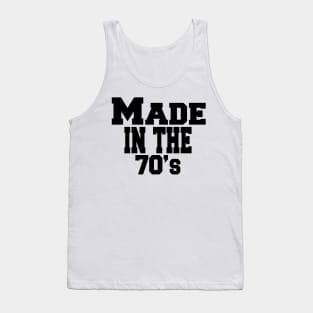 made in the 70's Tank Top